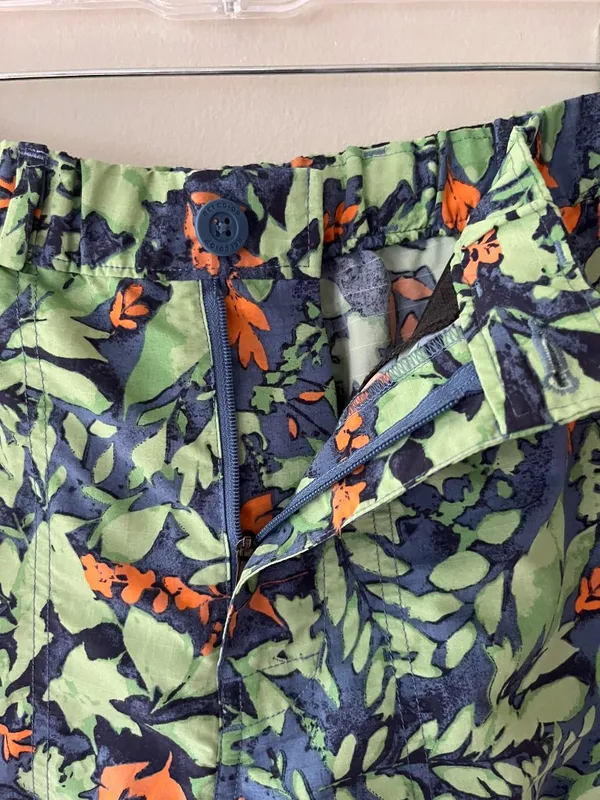 REI Womens Sz M Co-op Sahara Hiking shorts functional pockets elastic waist - Image 3