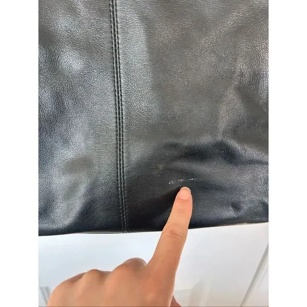 Coach Taylor 32824 Black Leather Large Tote Shoulder Bag Satchel $598 - Image 5