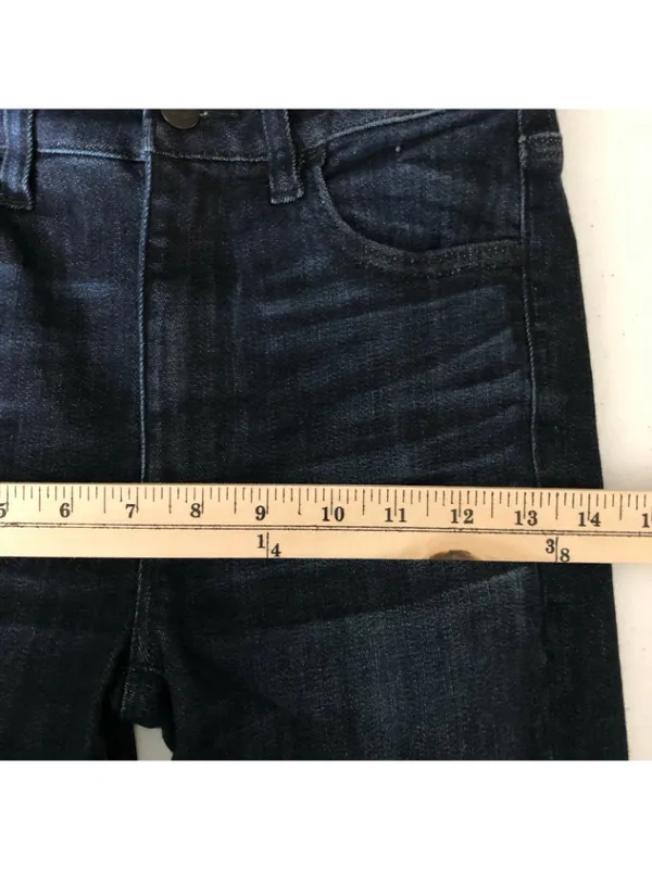American Eagle Jeans Super Hi-Rise Jegging Dark Wash Next Level Stretch 2 Short - Image 7