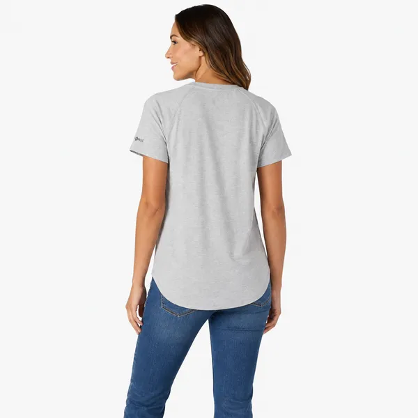 Carhartt Force Womens Pocket T-Shirt Size XL Gray Workwear Outdoor Athletic Top - Image 3