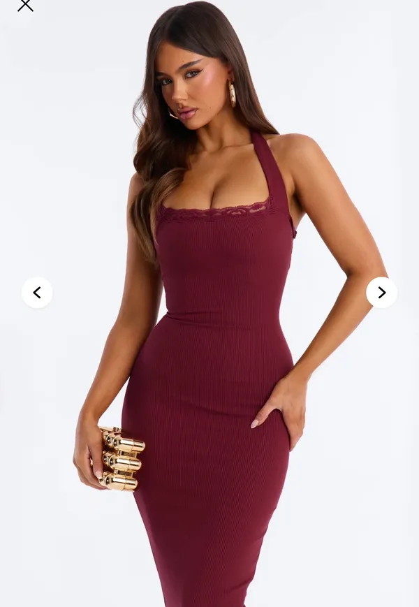 Midi dress Red - Image 4