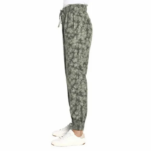 ORVIS Jogger Pants Women XL Green Digital Camo Tencel Lyocell Relaxed Travel NWT - Image 3