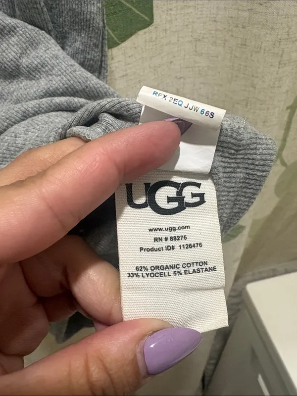 UGG Ribbed Grey Tank Dress - Image 3