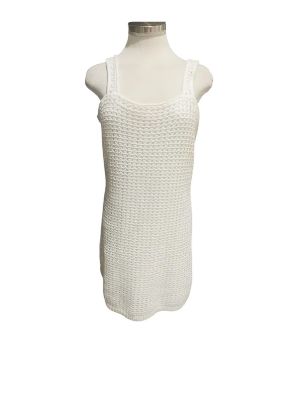 Gap Crochet Mini Dress. Off White Size Medium NWT - Image 7