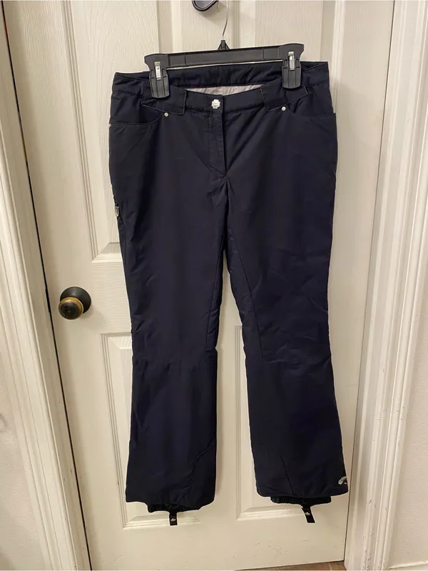 Descente Women's Black Straight Leg Ski Pants - Image 2