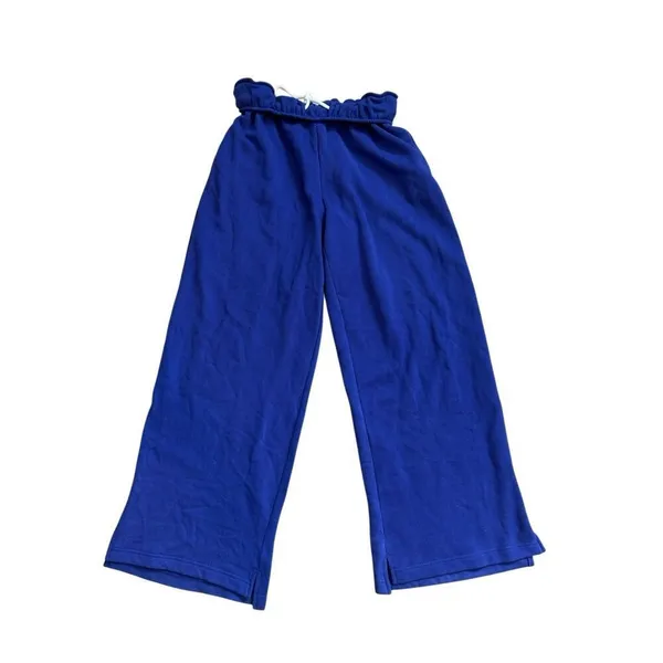 Urban outfitters Purple Baggy Fold Over Purple Sweatpants Straight Leg XS - Image 3