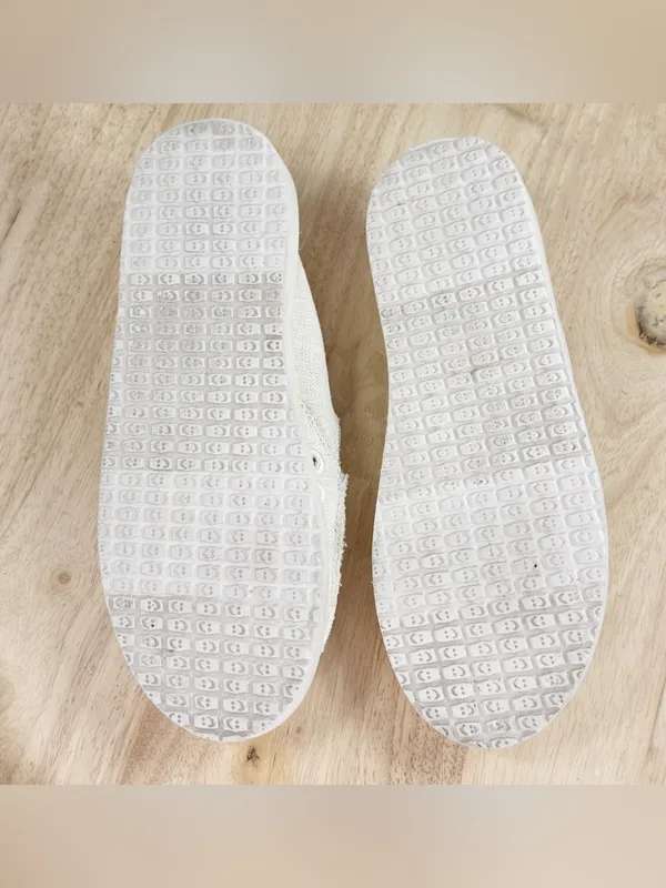 Sanuk Donna Soft Top Hemp Canvas Slip On Shoes Ivory Women Size 8 - Image 7