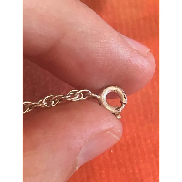 C33 bracelet 7.25 inch sterling Silver - Image 8