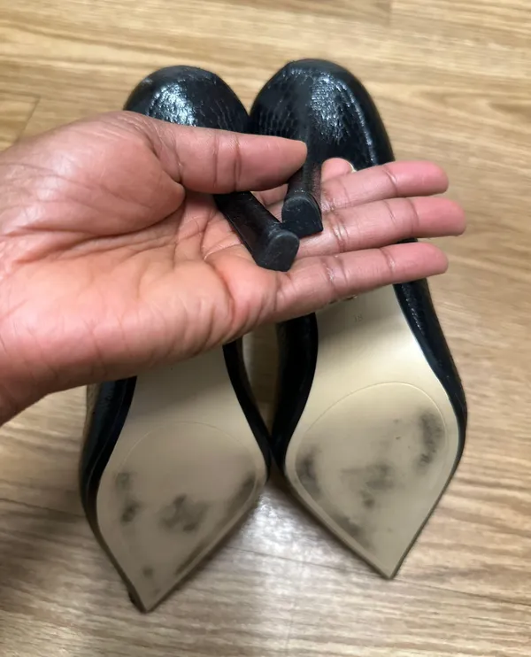 Zara black pointed toe shoes - Image 7