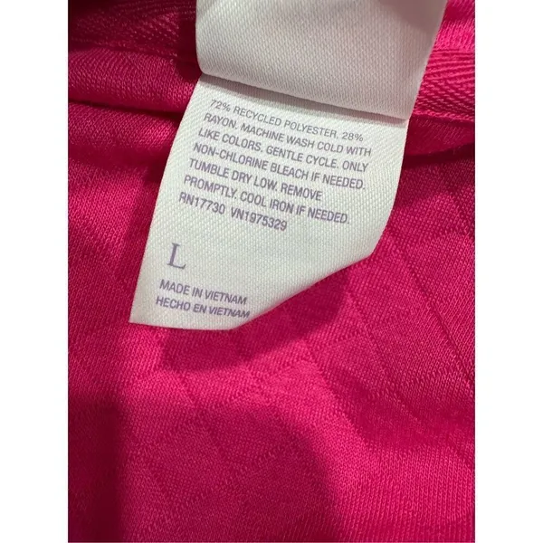 Stars above pink‎ sweater size large - Image 7