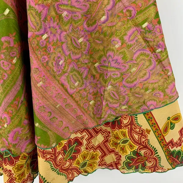 Reversible Maxi Wrap Skirt BINS905 Multiple - Image 3
