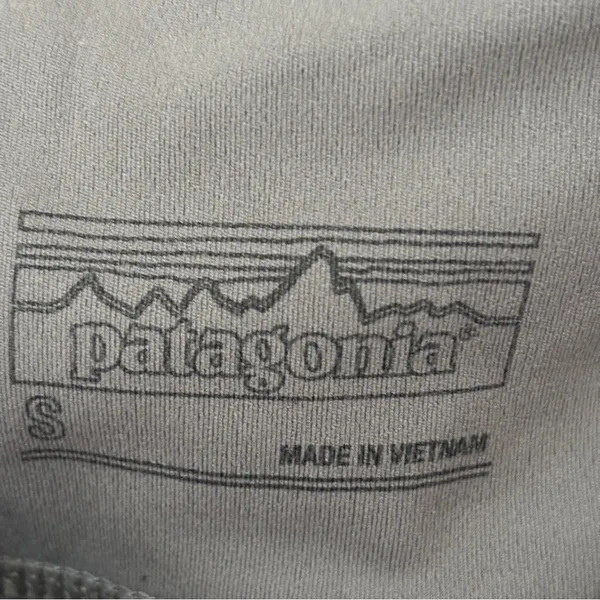 Patagonia‎ Happy Hike Studio Pants Gray High-Waisted Joggers Pants Size Small - Image 5