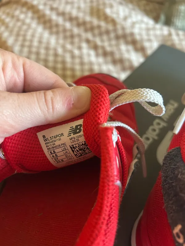 New Balance Red Sneakers - Image 4
