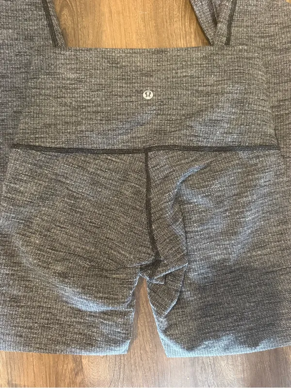 lululemon athletica High-Rise Heathered Gray Leggings - Image 5