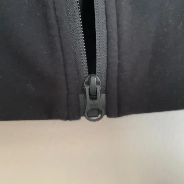 Alo Yoga Sway Full Zip Hoodie Black M - Image 3