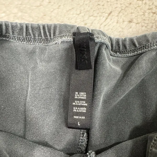 SKIMS Charcoal Gray Biker Shorts — Size L - Image 3