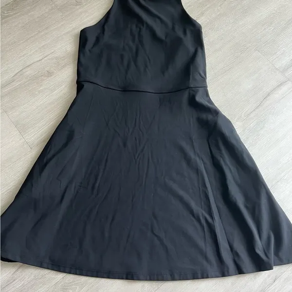 Athleta Small Dress Black Sport Dress Workout Golf Tennis - Image 3