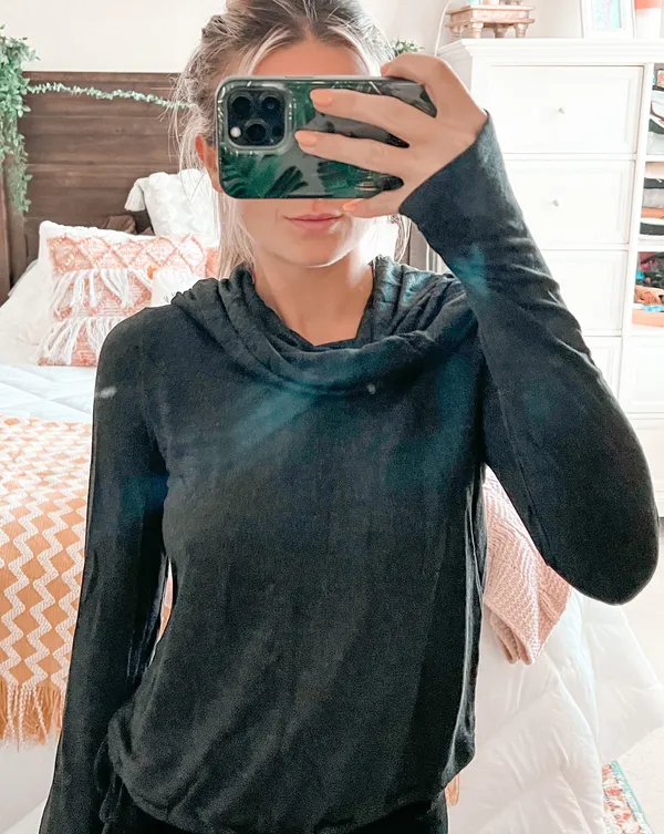 Charcoal Gray Coal Neck Longsleeve - Image 2