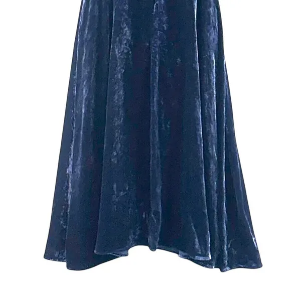 Boden Velvet Dress Dark Blue 2‎ - Image 8