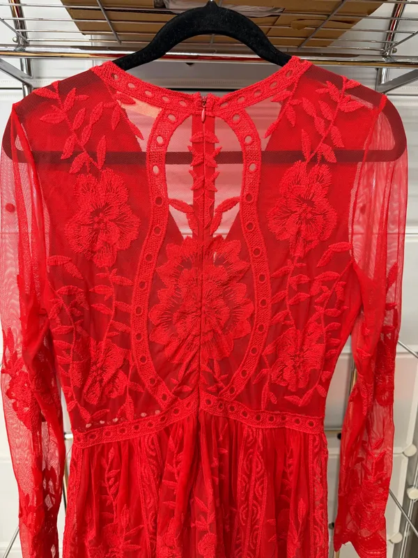 Altar'd State Red Dress - Image 7