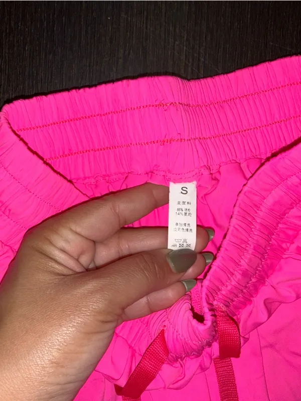 Neon Pink Women’s Size S Athletic Shorts - Image 3