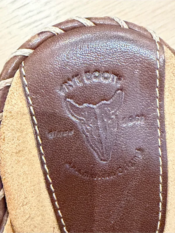 Frye Charlotte Brown Leather Mules - size 6 - Image 3