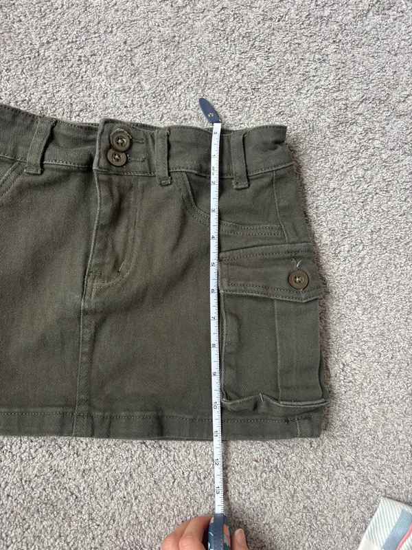 Cargo Skirt Green - Image 4