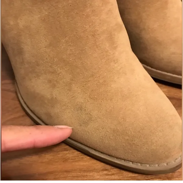 Slouchy bootie tan size 11 - Image 13