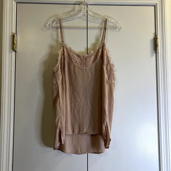 Who what wear Y2K lace cami top size XL light pink - Image 5
