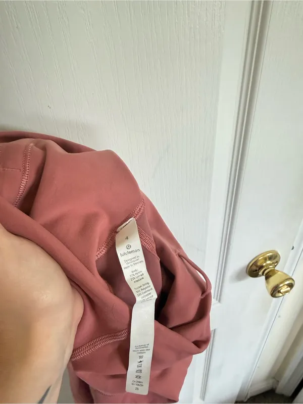 Lululemon Wunder Train High-Rise Tight 25" Brier Rose - Image 6