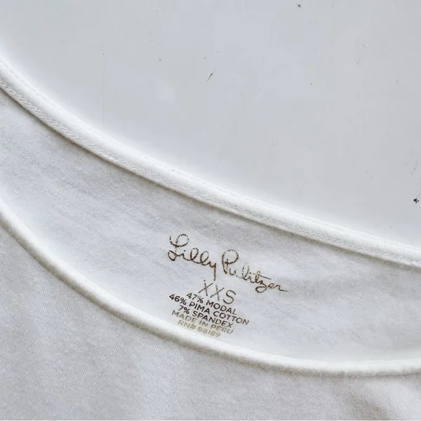 Lilly Pulitzer Women’s Austin Top Resort White XXS - Image 7