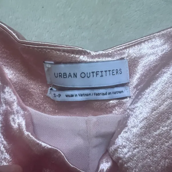 Urban Outfitters ˚₊‧꒰ა pink satin ruched mini dress ໒꒱ ‧₊˚ - Image 7