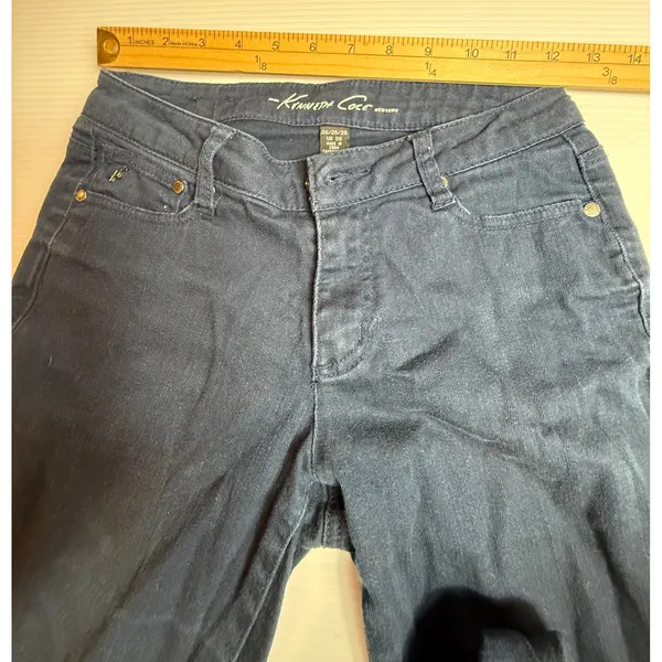 Kenneth Cole New York Jeans Size‎ 25 Dark Wash Denim Stretch - Image 6
