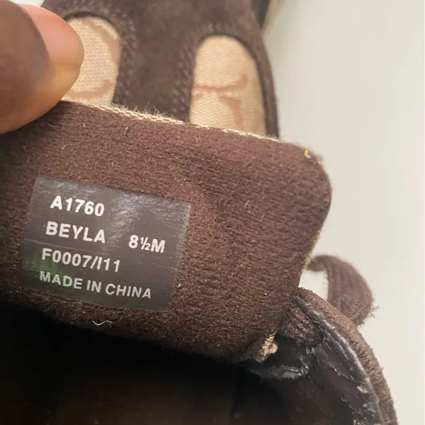Coach Brown and Tan Casual Sneaker/Shoes - Image 8