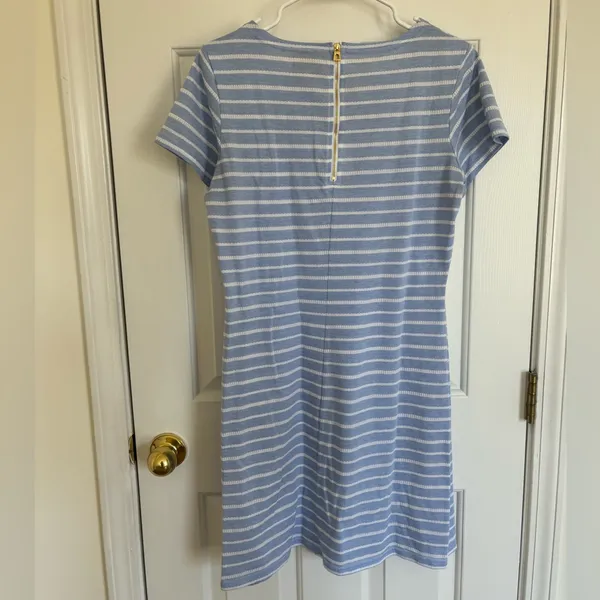 STS sail to sable blue and white striped dress - Image 7