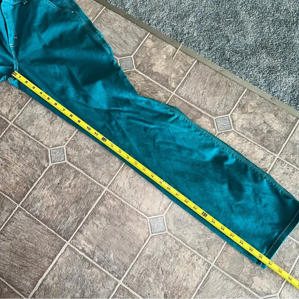 Dickies Turquoise Blue/Green Cargo Utility Pants Size 25R - Image 8