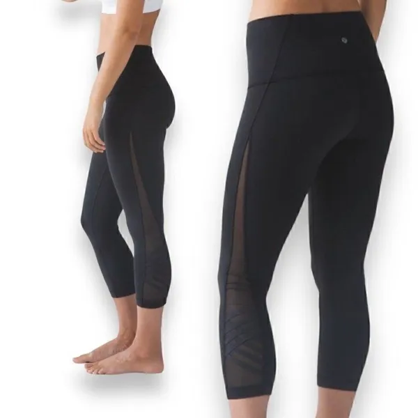 Lululemon Minimalist Crop Size 4 - Image 2