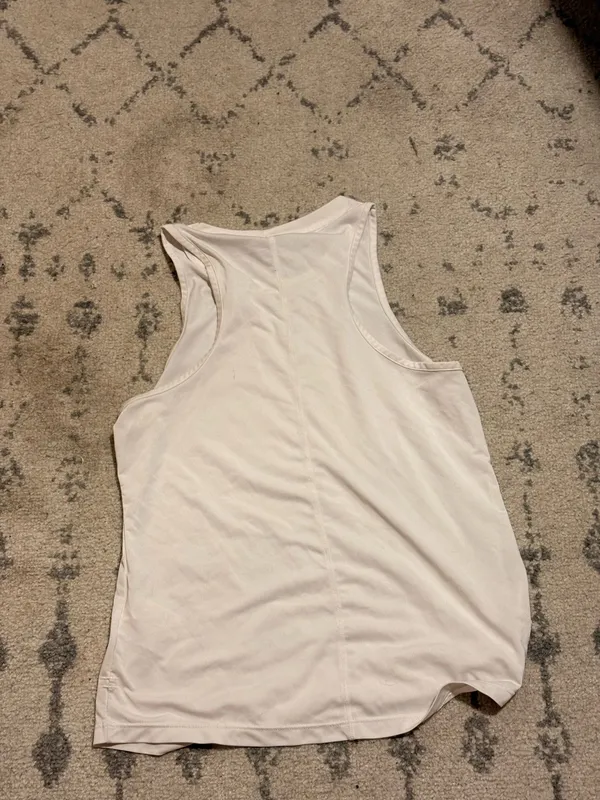 White Nike Tank Top - Image 2