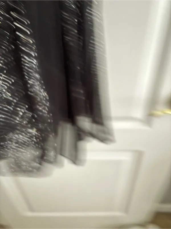 A Byer Halter Evening Dress with Sparkle Detail - Image 7