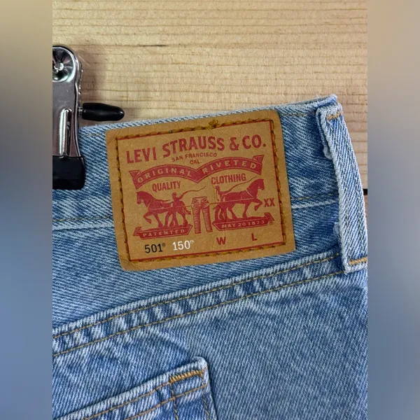 Levi’s 150th Anniversary Heart Patch Shorts - Image 5