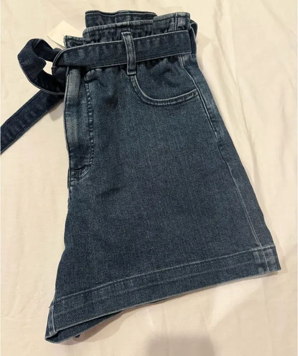 J.Crew Denim Tie Shorts  - Image 3