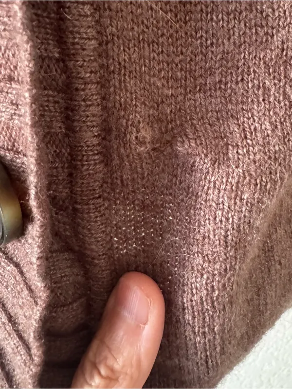 Patagonia Large Nordic Sweater Brown Coral No Belt - Image 3