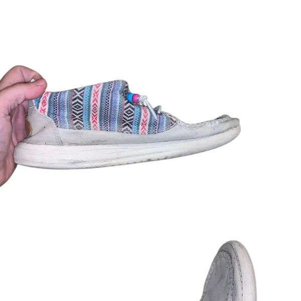 Hey Dude Wendy Mid Boho Mix Aztec Pattern Casual Shoes - Image 7