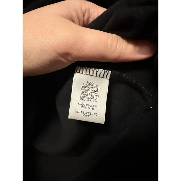 NWT Juicy By Juicy Couture Midweight Track Jacket Black Size Medium - Image 4