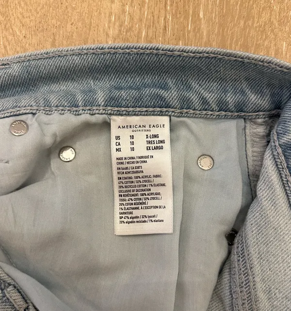 American Eagle Stovepipe Jeans - Image 6