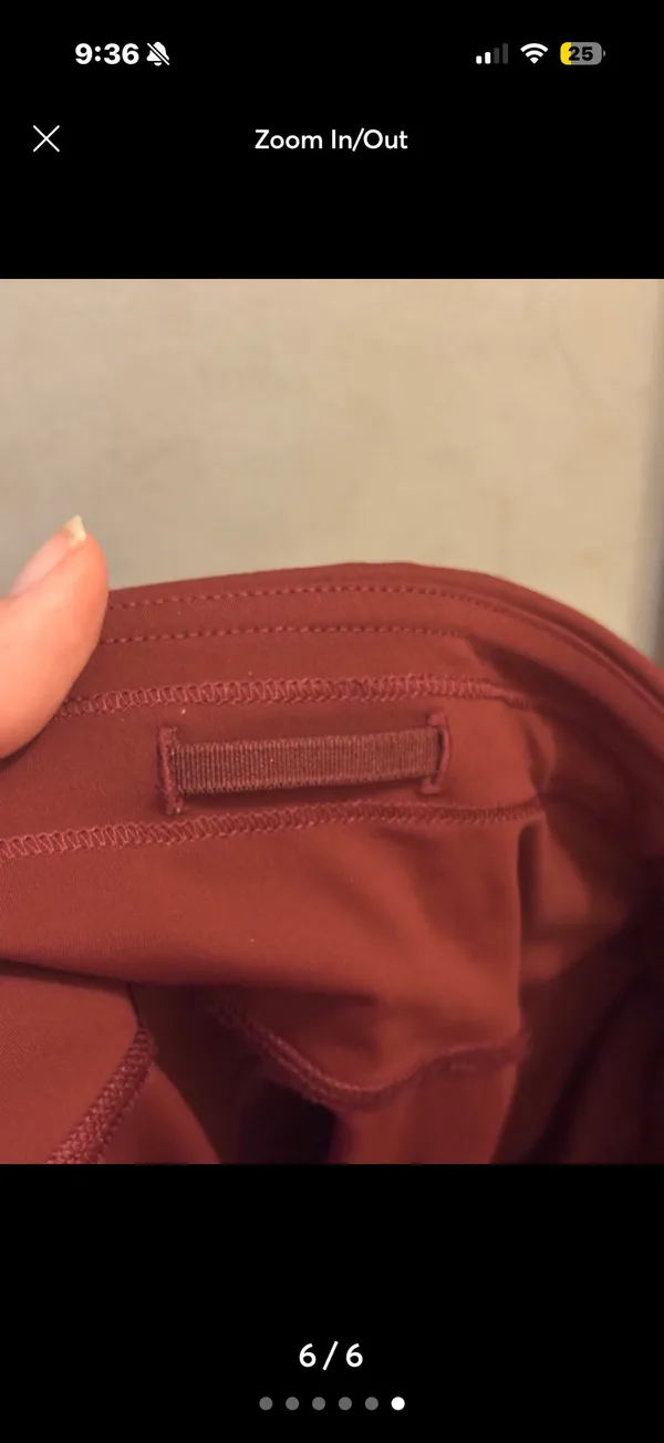 (8) lululemon biker shorts 6” - Image 5