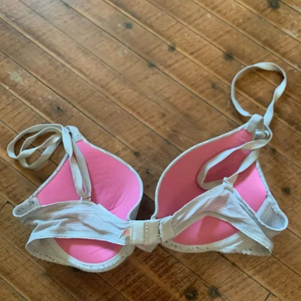 Victoria’s Secret heathered gray 32D push-up date night bra - Image 2