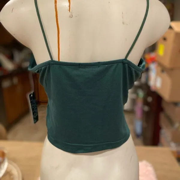 Green tank top Green Size XL - Image 2