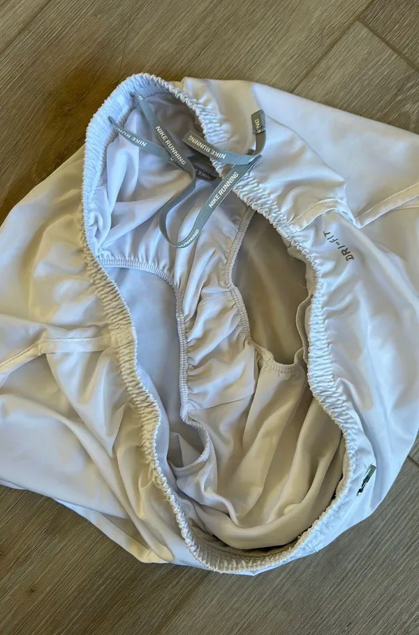 White  Running Shorts - Image 3