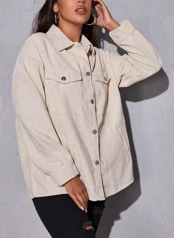 SheIn Courdroy Shacket - Image 2